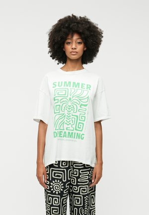 DREAMING HERITAGE TEE - T-shirt imprimé - optical white