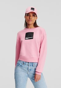 Karl Lagerfeld Jeans SWEATSHIRT - Sudadera - moonlite mauve