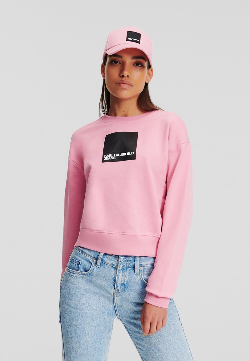 Karl Lagerfeld Jeans SWEATSHIRT - Melegítőfelső - moonlite mauve