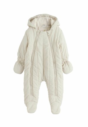 Next, UNISEX SET - Snowsuit - cream
