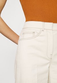 Selected Femme Tygbyxor - off-white