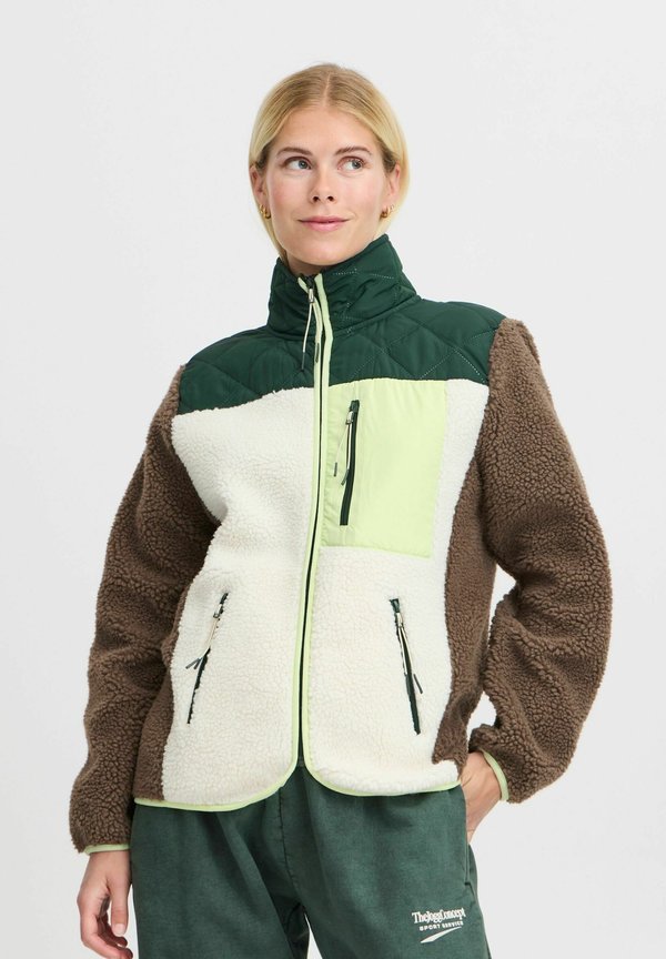 JCBERRI - Fleece jacket - scarab mix