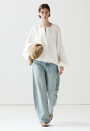 Massimo Dutti, Bluse - white