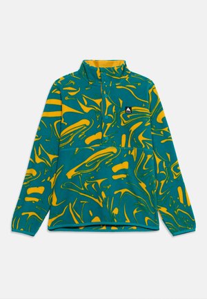 Burton, KIDS CINDER ANORAK UNISEX - Поларен пуловер - liquid gold-coloured