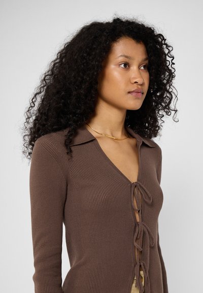 DESIGNERS REMIX TALIANA TIE - Kofta - espresso