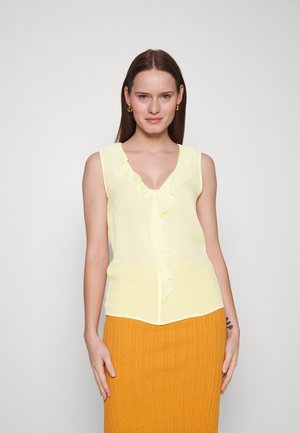 Patrizia Pepe CAMICIA - Débardeur - clarity yellow