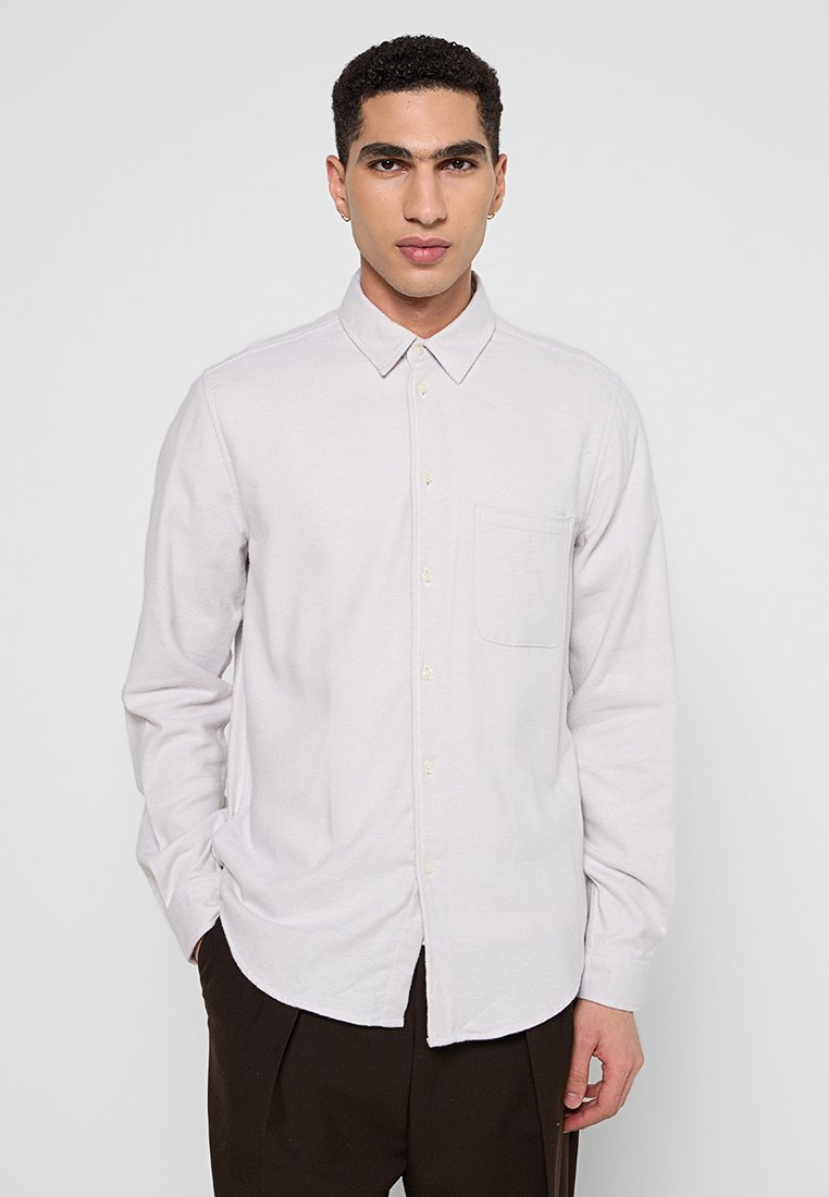 Samsøe Samsøe Overhemd lichtgrijs