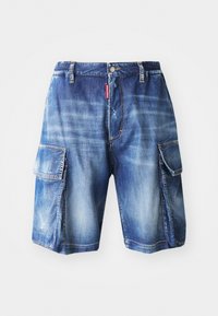 LOOSE  - Jeans Shorts - navy blue