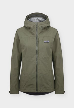 Patagonia, BOULDER FORK RAIN - Chaqueta Hard shell - basin green