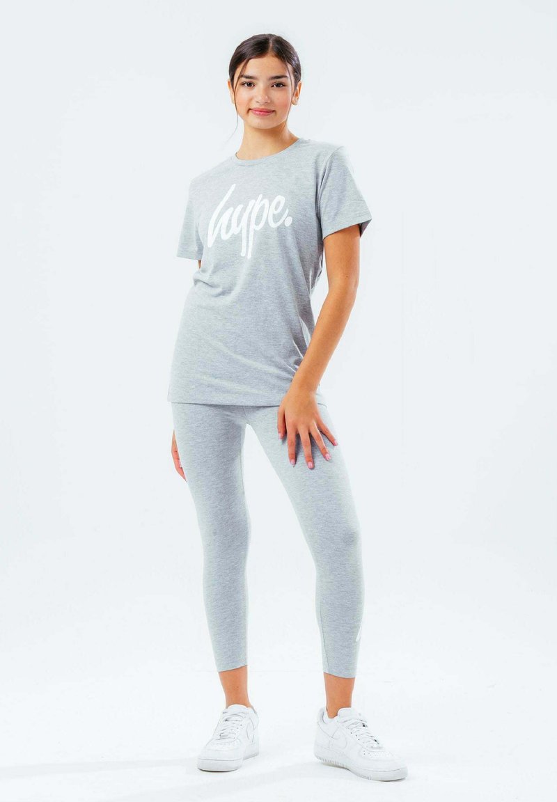 Hype T-shirt print grijs