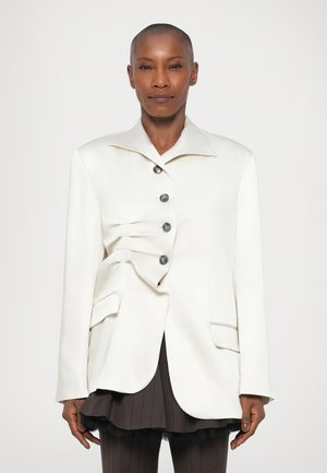 PLEATED  - Blézer - white