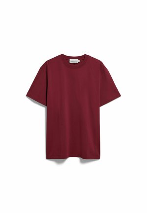 ARMEDANGELS, MARKOS MID WEIGHT - T-shirt basic - velvet red