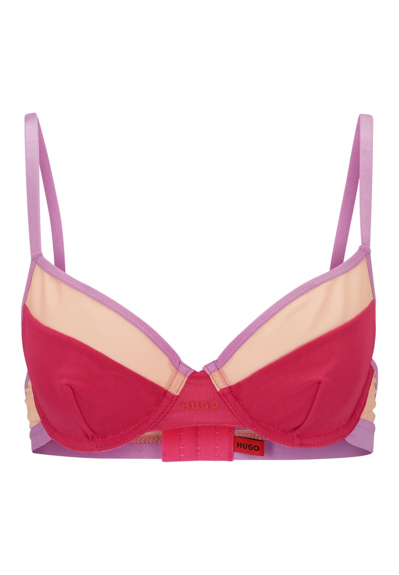 HUGO Beugel BH donkerroze