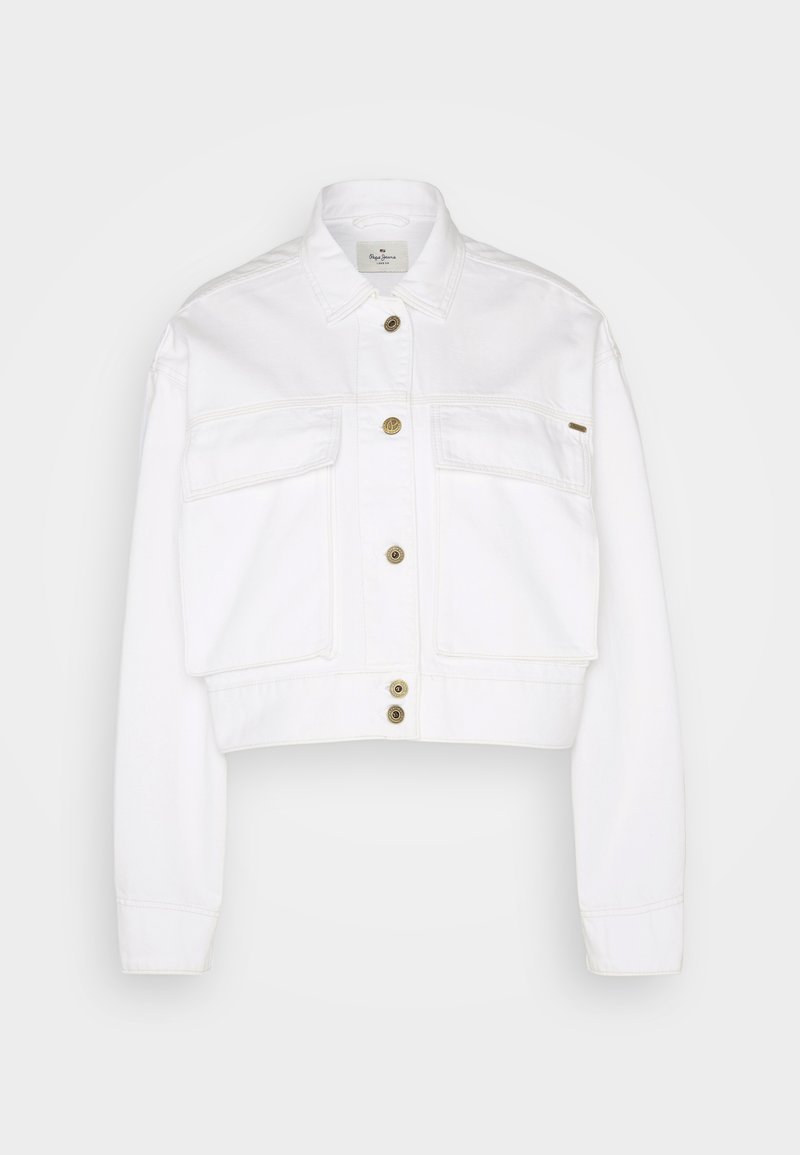 Pepe Jeans Spijkerjas wit denim/whitedenim