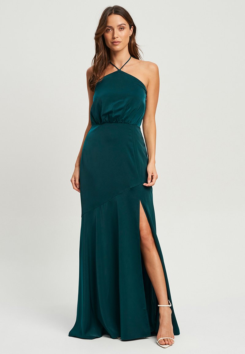 CHANCERY LAURINA Maxi šaty emerald/tmavě zelená Zalando.cz