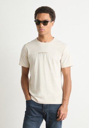 Calvin Klein Jeans MINIMAL LOGO TEE - Camiseta básica - moonbeam