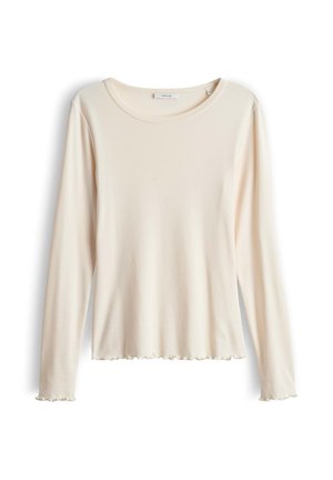 OPUS, OPUS LANGARMSHIRT SURBEL - Langarmshirt - macadamia