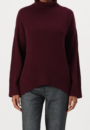 Jersey de punto - bordeaux