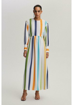 Touché Privé GATHERED WAIST - Maxi-jurk - white