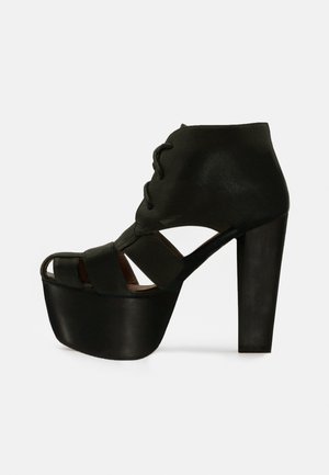 FORD - Snørestøvletter - black