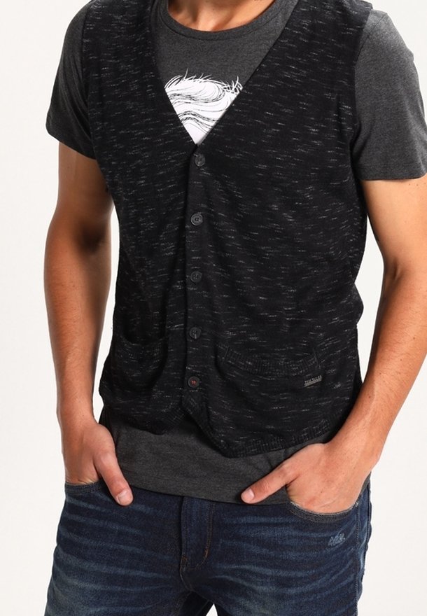 TOM TAILOR Weste - black
