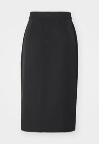 VITOLGA MIDI SKIRT - Fustă tip creion - black