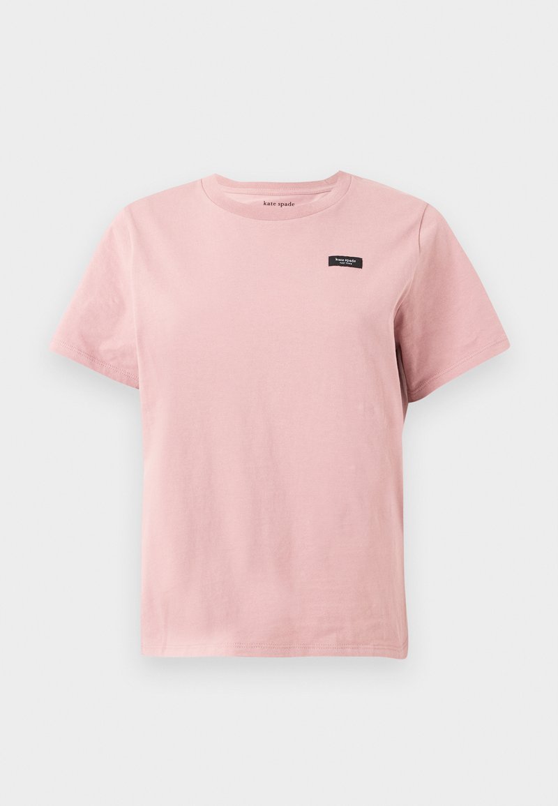 kate spade new york T-shirt basic donkerroze kate spade new york T-shirt basic donkerroze