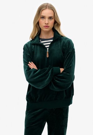Superdry & Co COUNTRY QUARTER  - Felpa - enamel green