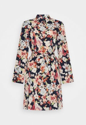 Vero Moda VMLUCIA SHIRT DRESS - Robe chemise - black/lala