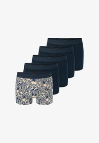 Selezionato, dunkelblau/gelb