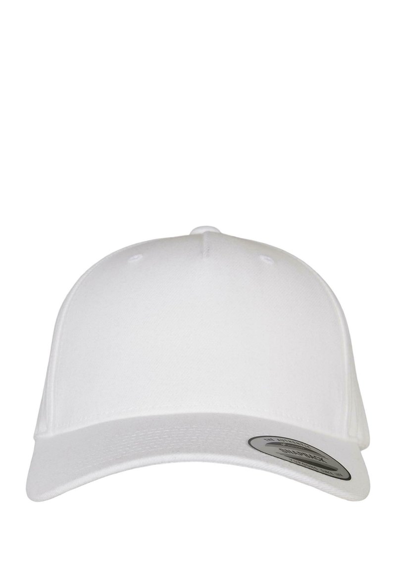 Flexfit YP CLASSICS 5-PANEL CURVED VISOR SNAPBACK - Cap - white