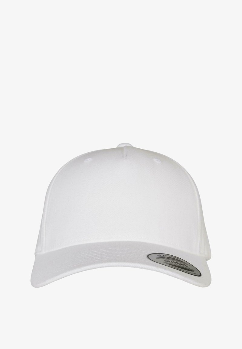 Flexfit YP CLASSICS 5-PANEL CURVED VISOR SNAPBACK - Cap - white