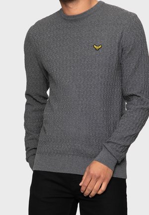 Trui - mottled grey