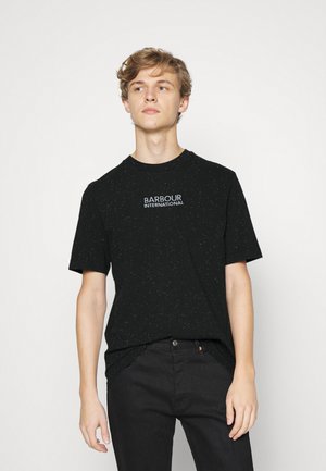PINS TEE - Print T-shirt - black neps marl