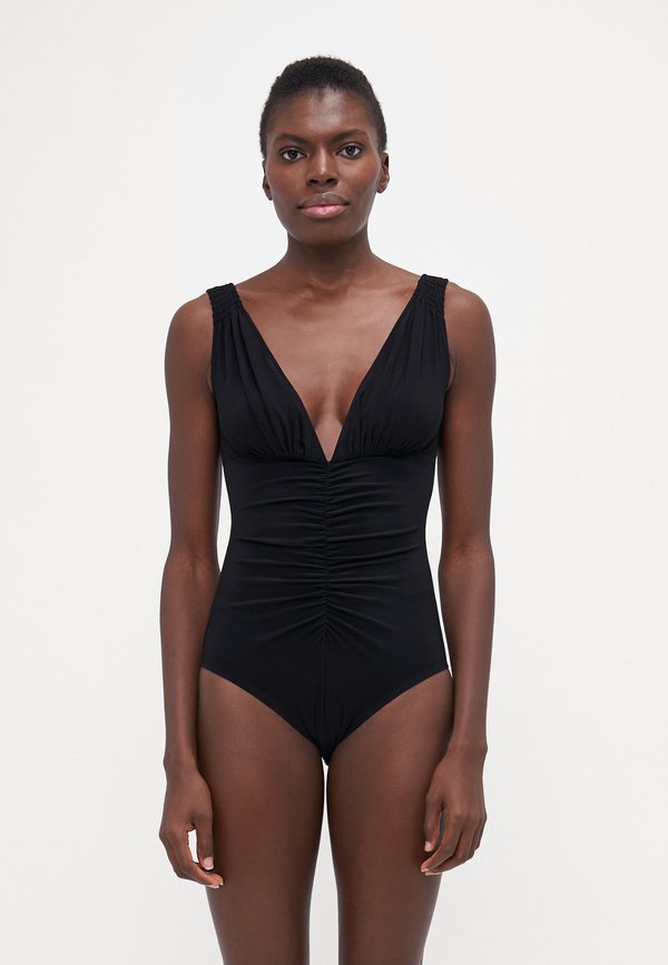 TARA SHIRRED FRONT MIO - Swimsuit