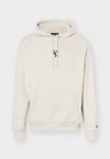NEW YORK YANKEES MLB LE MIDI HOODIE - Ρούχα για κλαμπ - stone