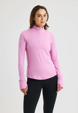 LAYERING HALF ZIP LS - Top - smoky grape