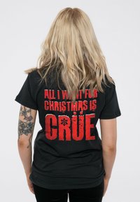 Paradiso Clothing MOTLEY CRUE ALL I WANT FOR XMAS - Print T-shirt - black