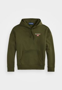 RELAXED FIT POLO SPORT HOODIE UNISEX - Hoodie - company olive