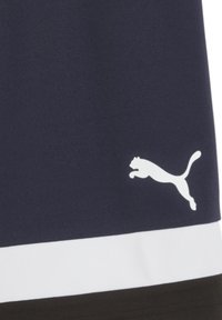Puma INDIVIDUALRISE - Pantalón corto de deporte - navy white
