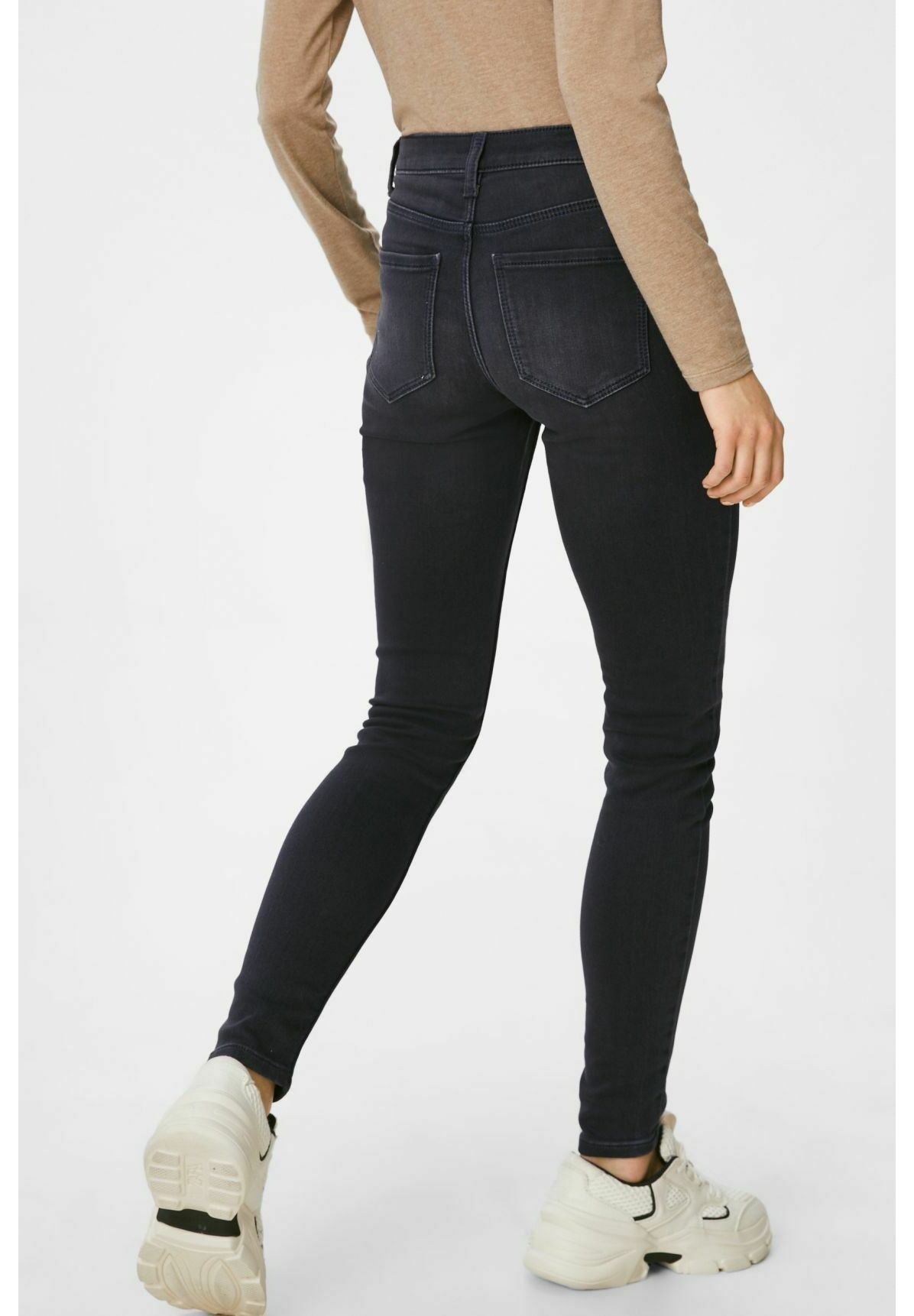 C\u0026A Jeans Skinny Fit - black - Zalando.de