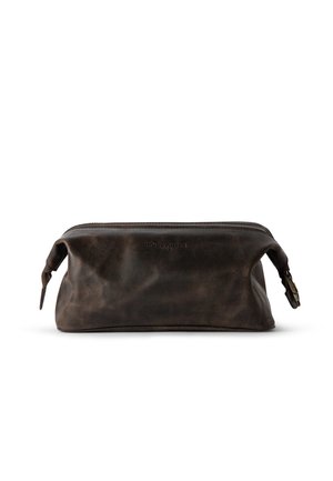 HOLZRICHTER Berlin Wash bag - schokoladenbraun