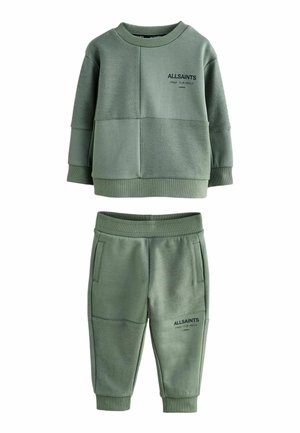 SET - Træningssæt - dusky green textured