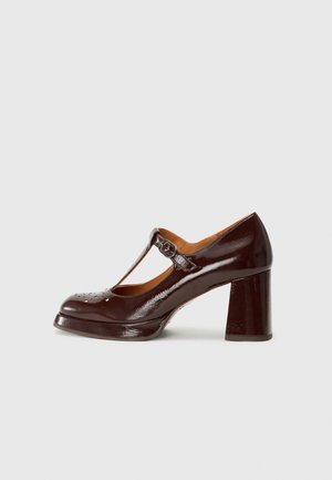KAYLA - Classic heels - sucre choco/kimera leche