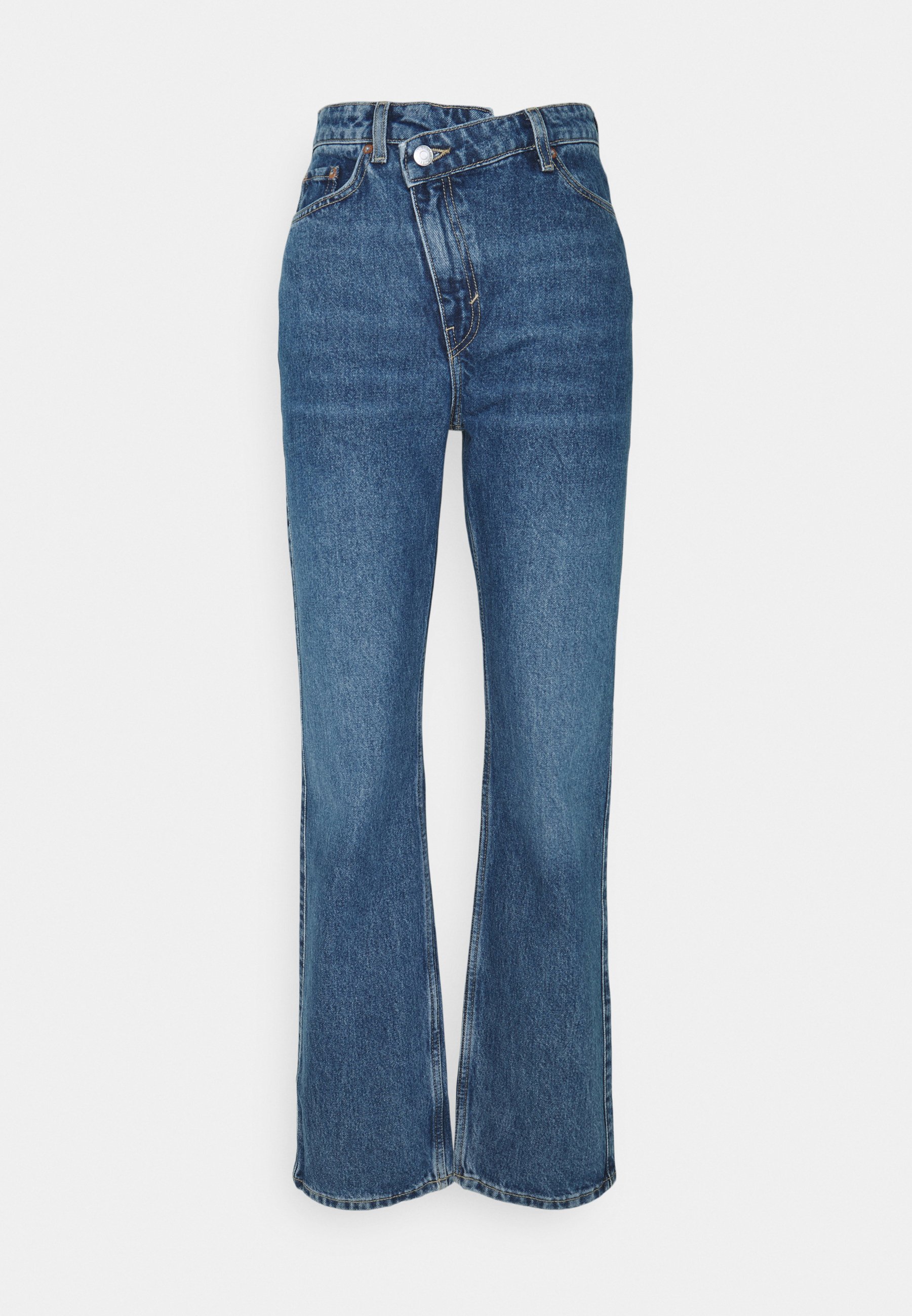 Weekday SKEW - Flared Jeans - sea blue 