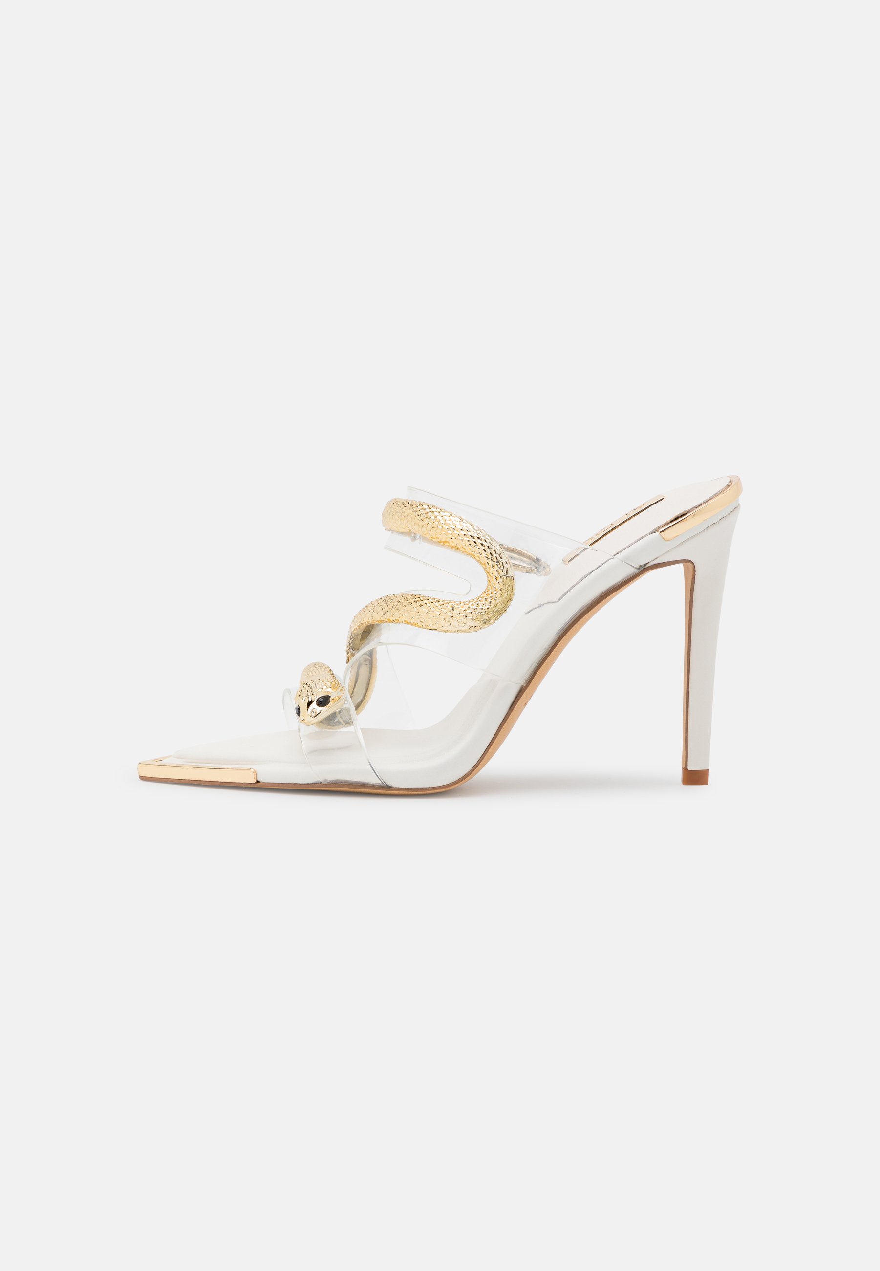 ALDO NAJASH - Muiltjes met hak - white/wit - Zalando.be