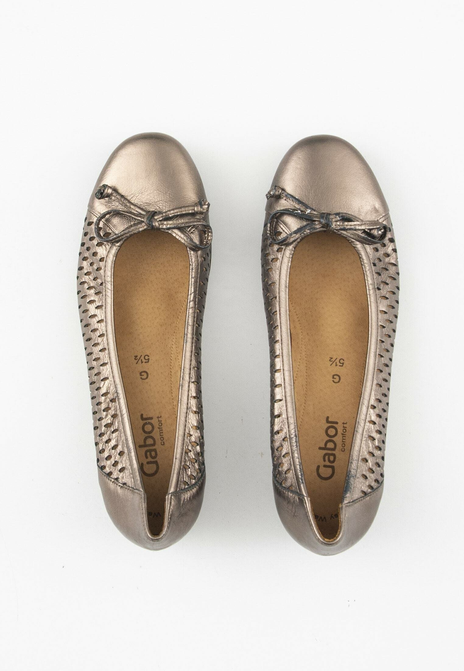 Gabor Ballerina Wit (62.622.53) - Schoenen Jules