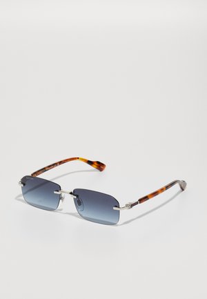 UNISEX - Sunglasses - silver/havana-blue