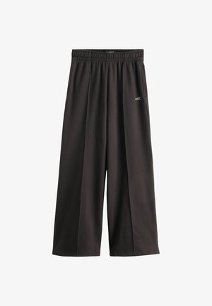 Self., REGULAR FIT - WIDE LEG JOGGERS - Træningsbukser - chocolate brown