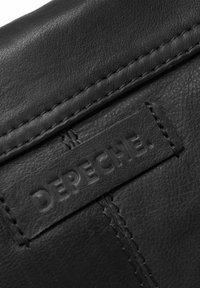 DEPECHE Taška cez plece - black black